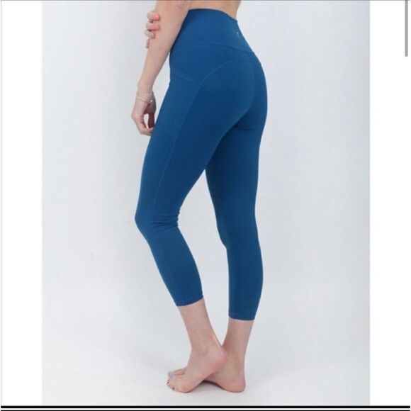 Zyia Active cropped High Rise Leggings 16/18 - Picture 1 of 3